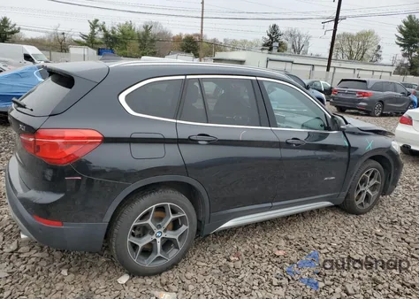 2017 BMW X1 xDrive28I из США, поврежденный, VIN WBXHT3C30H5F79528